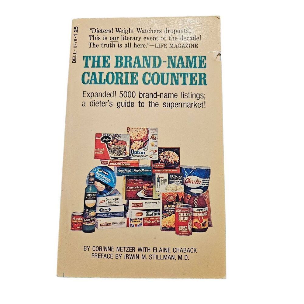 The brand-name calorie counter by Corrine Netzer - dell books - 44000776125